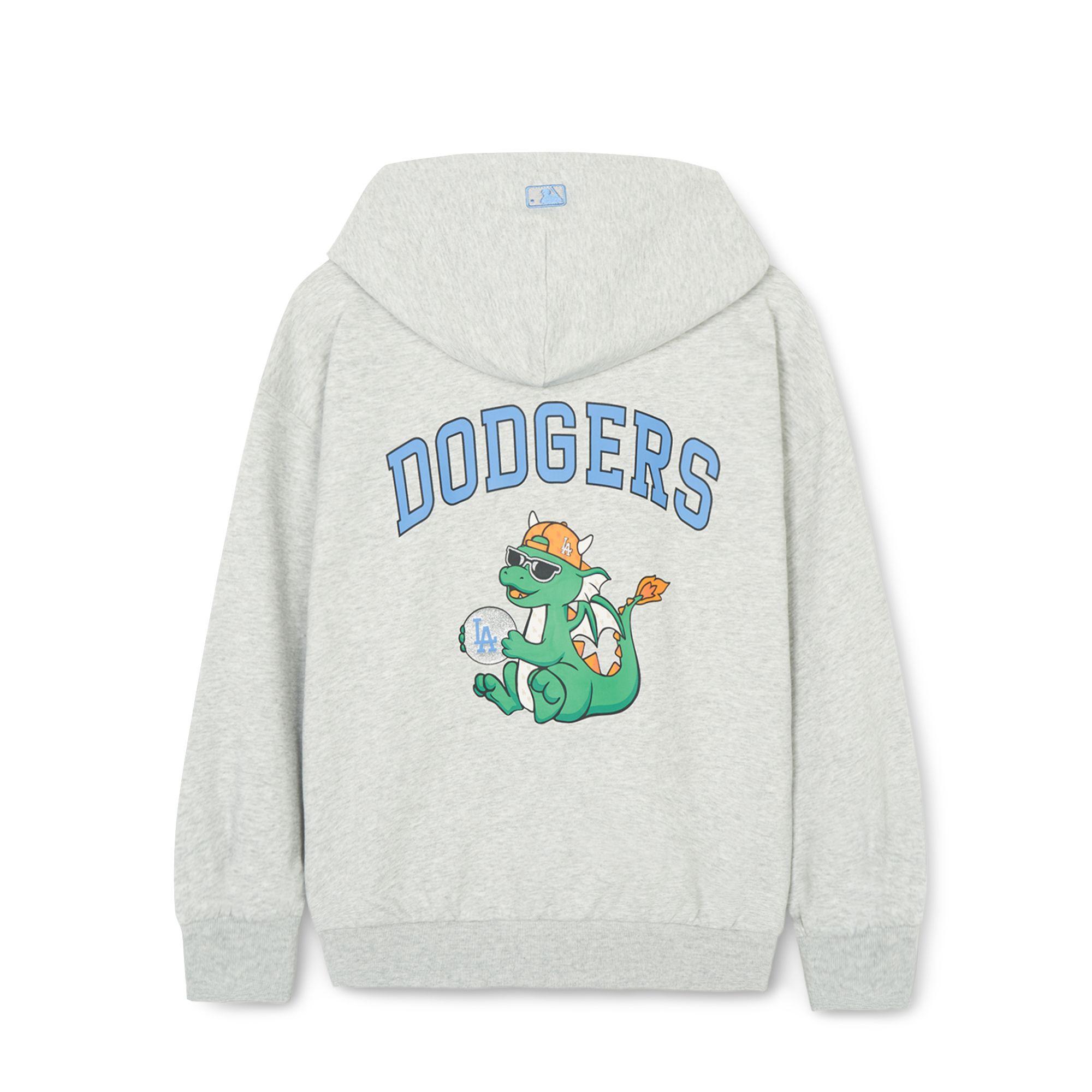 

New MLB Sweatshirt Light Heather Gray Kids 7AHDDN141-07MGL 130