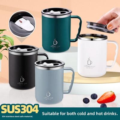 500 ml Edelstahl-Thermosbecher für Tee, Kaffee, Thermobecher, isolierter Reisebecher