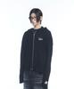 Tom'S Birthday Love Me Sleeve Hoodie Zip-Up Black