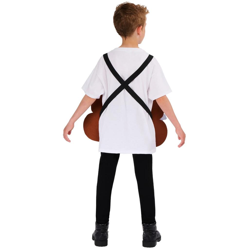 Bristol Novelty Childrens/Kids Pooper The Brave Tabard