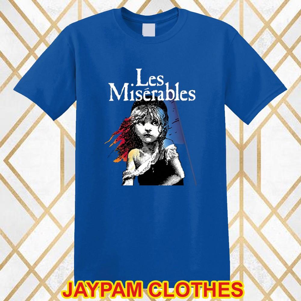 Les Miserables Broadway Show Musical Men s Blue Size S 5XL L