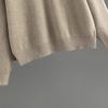 Autumn And Winter Loose Round Neck Sweater Skirt Set Casual Loose Knit Two Piece Set