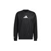 Sweatshirts Men's Black Crew Neck Moderate Regular HC7676