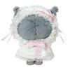 Sanrio Mascot Holder Ages 6 and 010219 (White Frill) Kuromi, Up,