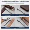 20mm Size Leather Punch Tool Strap End Design Half Round Punch Strap End Cutter  For Wallet Making
