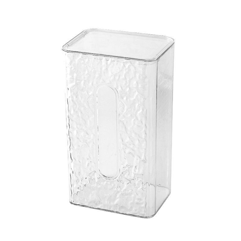 Transparent Wall-Mounted Luxury Towel & Tissue Dispenser for Kitchen/Bathroom