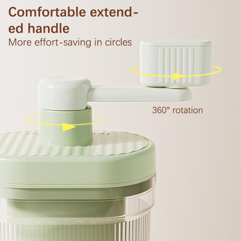 Shaved Ice Machine Small Manual Ice Crusher Home Hand-Cranked Machine Making Smoothie Machine Suitable For Outdoor Camping