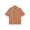 Cotton Linen G Paisley Shirt 'Orange' Men's 653979-ZAGQ1-7192