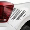 Motorcycle Sticker Honeycomb Helmet Decals Stickers Car Refit Creative Body Decoration Decals Waterproof Bumper Sticker