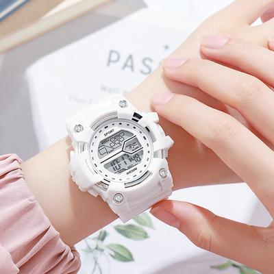 Fashion Sports Watch for Kids Multi Functional Alarm Clock Boys and Girls LED Digital Watch Student Clock Electronic Wristwatch