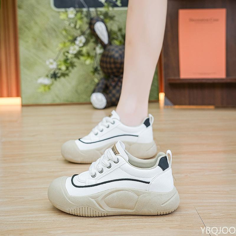 Fashion New retro fashion shoes for women in spring autumn soft soled versatile comfortable thick soled wear-resistant sports shoes