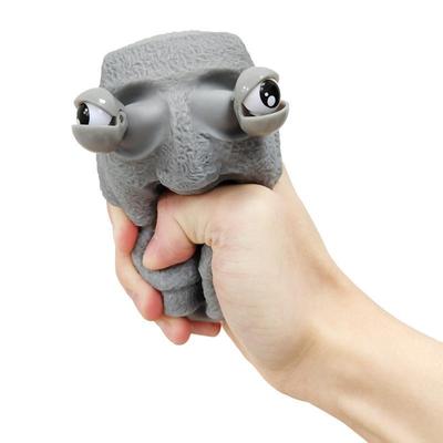Creative Eye-Popping Rock Man Doll Decompression Toy Cute Doll Decompression Vent Toy Gift