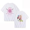 T-shirt Stampata Anime Calda Kanroji Mitsuri Moda Donna Manica Corta Street Casual Personalità Y2k T-shirt Estiva