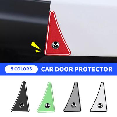2 Stück Auto Türschutz Anti-Kollisionsleiste Aufkleber Eckabdeckung Zubehör für CX-3 Bk CX-5 MS Speed 5 6 2 3 CX30 MX-5