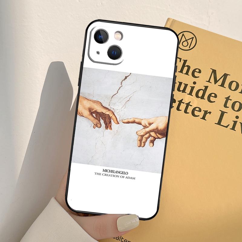 Renaissance Art Painting Phone Case For iPhone 17 16 15 14 11 12 13 Pro Max mini XR 16e 15 16 Plus 17 Air Full Cover
