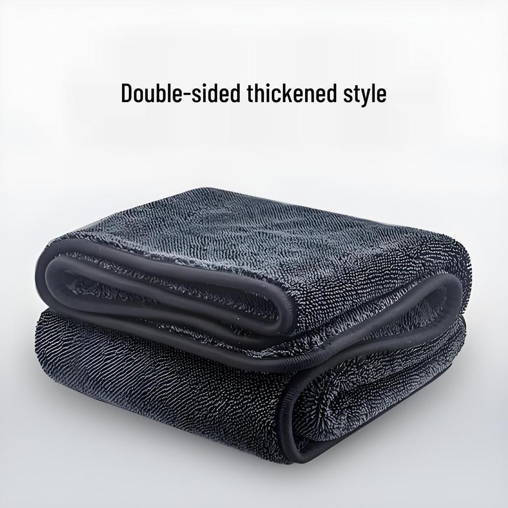 Double-Sided Water-Absorbing Car Wash Towel for Effective Cleaning
