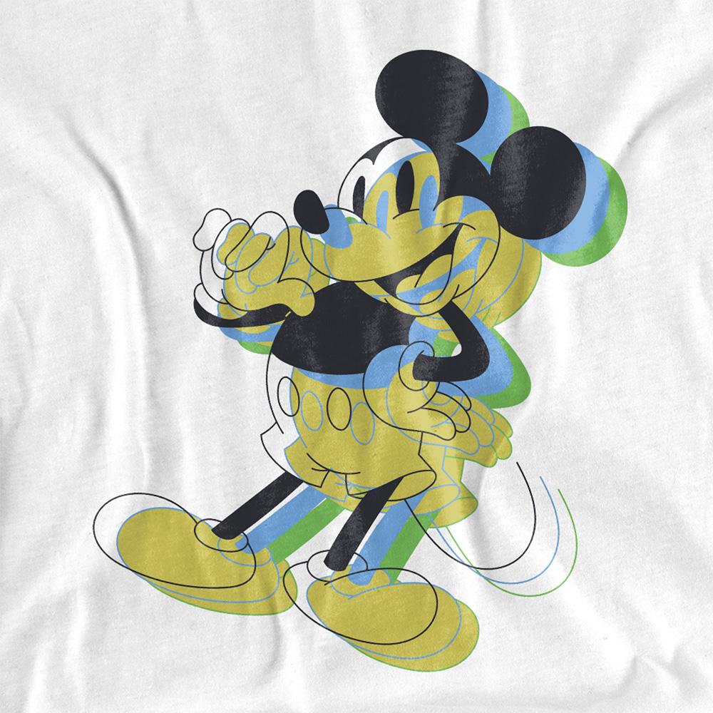 Disney Unisex-T-Shirt „Trippy Mickey Mouse“ für Erwachsene