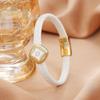 European & American Retro Gold-Plated Woven Bracelet: Trendy, Cool & Stylish