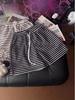 Korean Style High Waist Striped Women's Summer Sports Shorts - Casual Loose Wide Leg Mid-Length Hot Pants