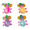Anxiety Relief Toy Rainbow Tail Goldfish Squeeze Stress Clear Glitter Fish Sensory Portable Reliever Soft Stretchy Shape Home Office Desk Ball
