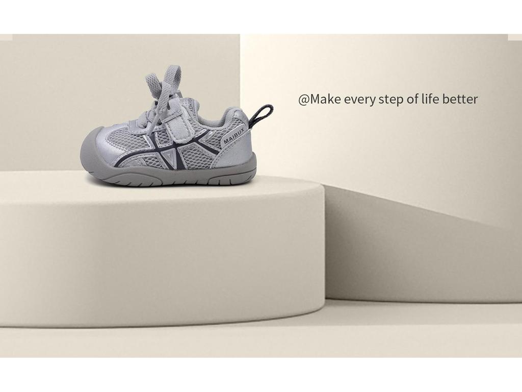 Spring 2026 Kids' Non-slip Breathable Sneakers - Comfortable Korean-Style Casual Shoes for Boys & Girls
