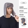 Cold-proof ear protection, neck protection, windproof, cold-resistant, piled and thickened outdoor versatile winter hat
