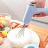 Elektrischer Handmixer mit USB-C-Aufladung 5-in-1 Kabelloser Schneebesen zum Eierschlagen & Fleischwolf Tragbarer Küchenrührer
