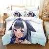 New 3D Print Anime Kawai Young Girls Shylily Beding Set Bedrom Soft Modern Bedspreads Comefortable Soft Duvet Cover Quilt Pilowcase