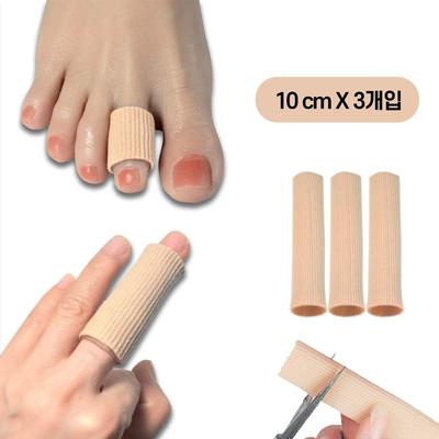Hand and Toe Band Topping Tripe Tube, 3 Pieces