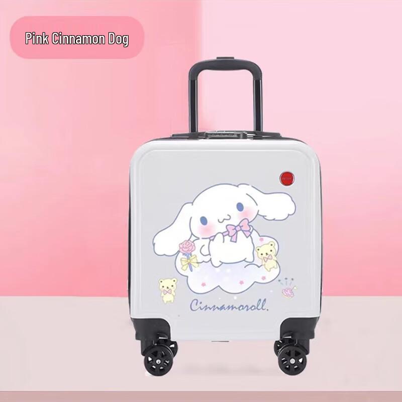 Cinnamoroll Cartoon Kids Carry-on Luggage 20-inch Square