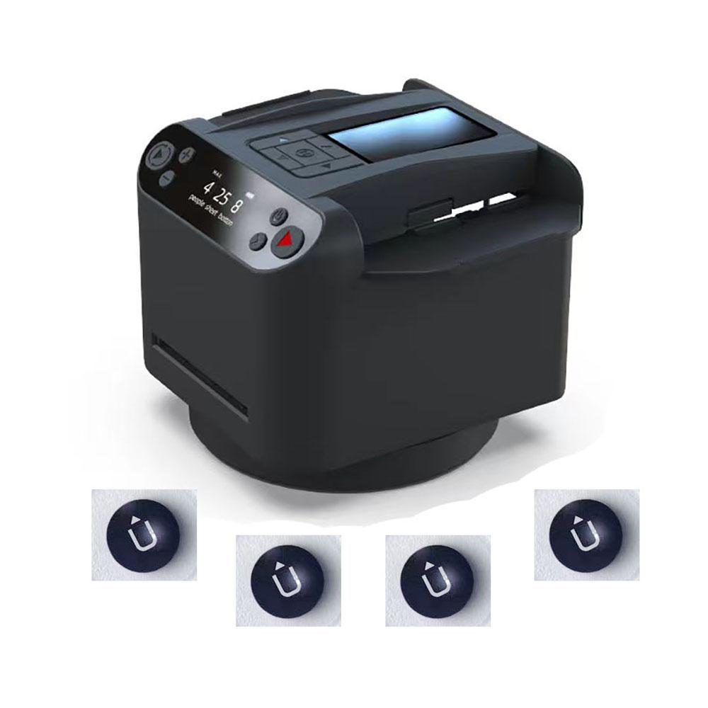 

Вращающийся на 360° автоматический тасованный карточный аппарат 2 в 1 инструмент для тасования игральных карт устройство для покера на домашней вечеринке Common чёрный