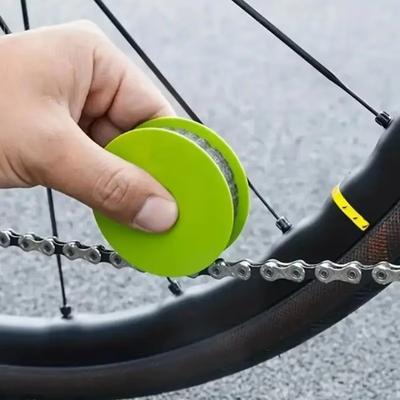 2Pcs Bicycle Chain Lubricator Bike Chains Oil Roller Cleaning Bicycle Maintenance Tool Portable Bike Cycling Accessories
