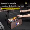 VJCL7 For BMW M X1 X2 X3 X4 X5 X7 E46 E60 E70 E72 E82 E90 E92 G05 G10 G20 G30 F05 F10 F20 F25 F30 Car Trunk Organizing And Storage Box