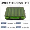 Double-Sided Portable V-Shaped Fishing Lure & Hook Storage Box