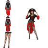 Exquisite Women Adult Pirate Costume For Halloween And Carnival Celebrations
