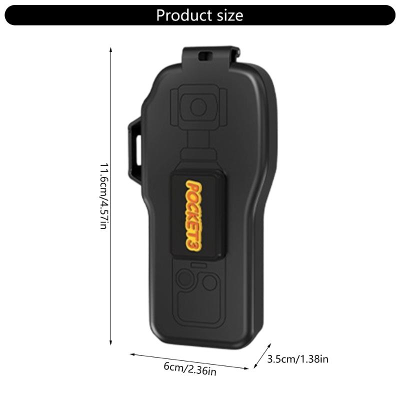 Flip Cover Camera Lens Protectors Featuring Shockproof ABS Material And Compactly Carrying Case For Accessories