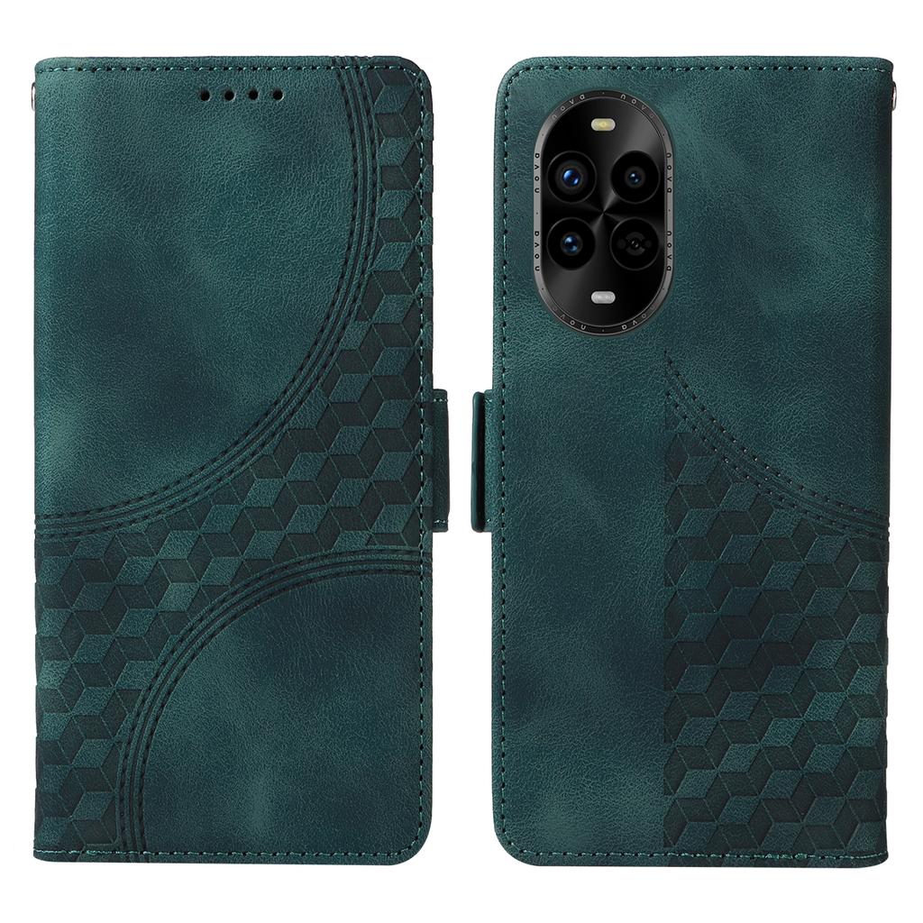 For Huawei Nova 14 Pro 5G/nova 13 Pro 5G Case PU Leather Phone Cover Rhombus Starry Imprinted