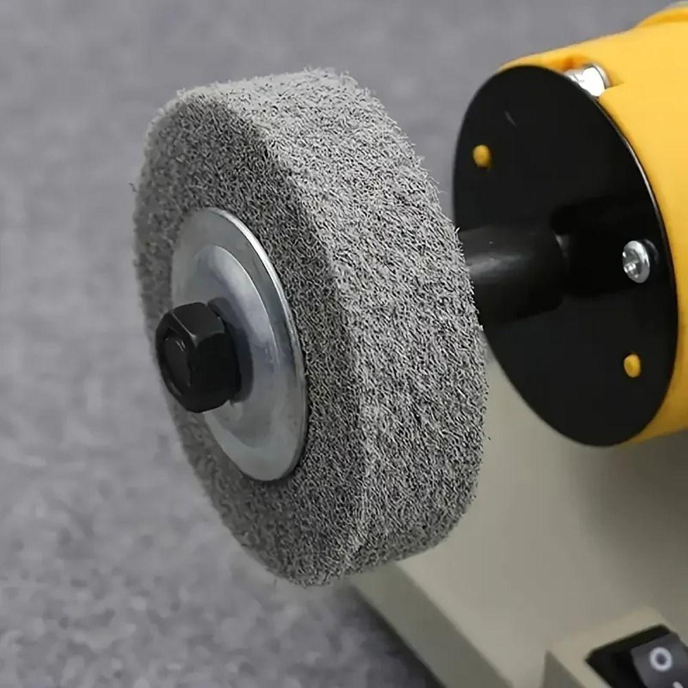1/5Pcs 3" Buffer Wheel Fiber Abrasive Wheel New Polishing Wheel for Benchtop Buffers and Grinders
