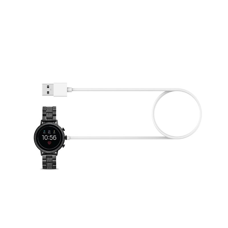 Smartwatch Charger Stable Dock Stand Mount Bracket Suitable for Fossil-Gen6/5/4 USB Charging Cable Holder Power Adapter