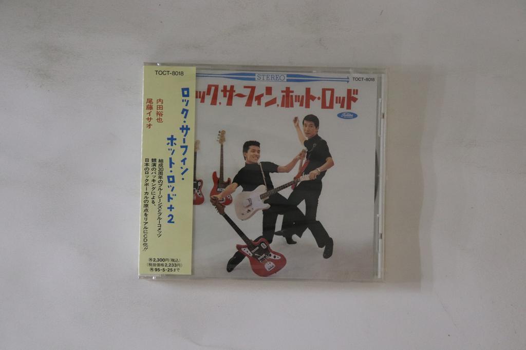 CD ISAO BITOH YUYA UCHIDA  Rocksurfinghotrod TOCT8016 TOSHIBA 1993 Japan Obi Japanese Enka Used