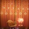 LED Colored String Lights - Indian Diwali Festival Anchor and Curtain Decoration