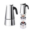 Stainless Steel Moka Pot European Style Coffee Cup Portable Coffee Maker