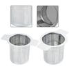 2 Pack Stainless Steel Tea Infuser Dual Ear Fine Mesh Reble Strainer for Tea