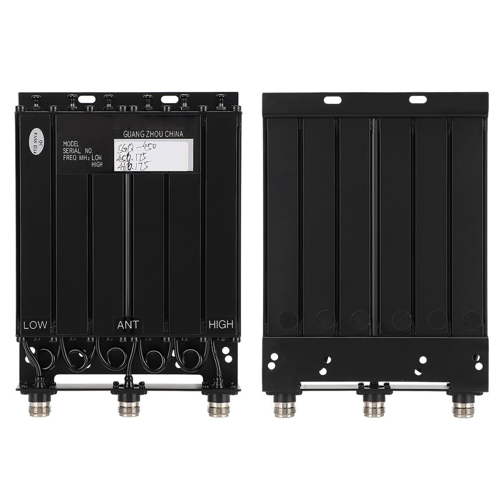 25W UHF 6 Cavity Duplexer for Radio Repeater SGQ 450 Type (TX: 456.175 MHZ RX: 466.175MHZ)