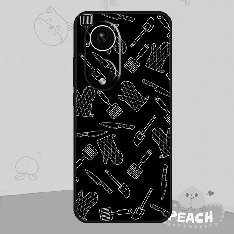 Baking Tools Case For Honor Magic 8 6 7 Pro Honor Win RT 70 90 X8b X8c X9a X9b X9c X9d 200 400 Lite Cover
