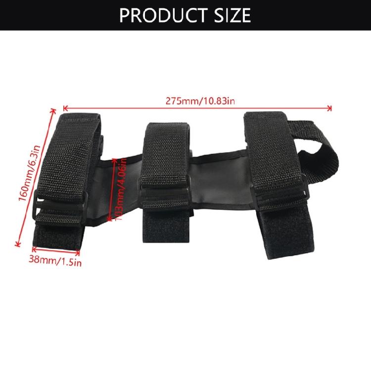 Feuerlöscherhalter für Auto Verstellbare Stange Riemen für Auto LKW Nylon Feuerlöscherriemen