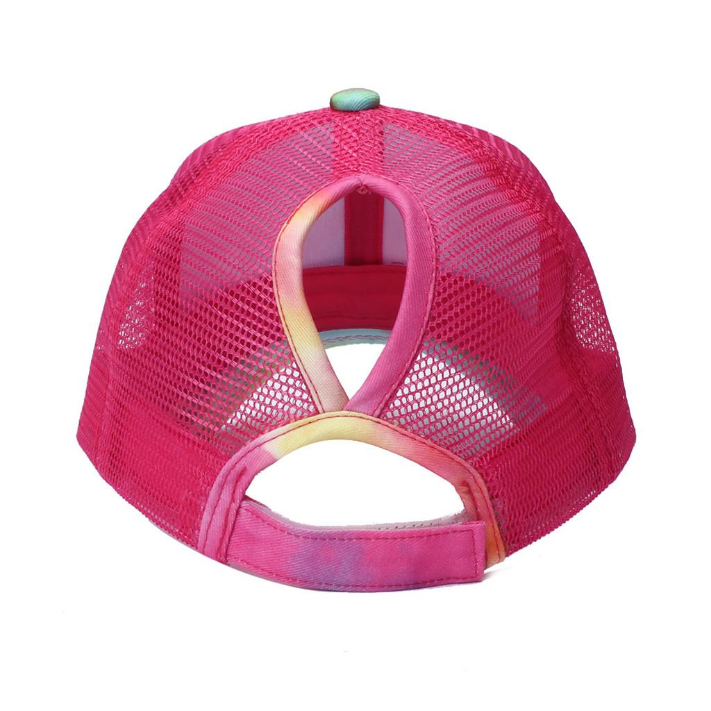 Outdoor Unisex Baseball Mesh Cap Open Multicolor Color Sun Hat Cap
