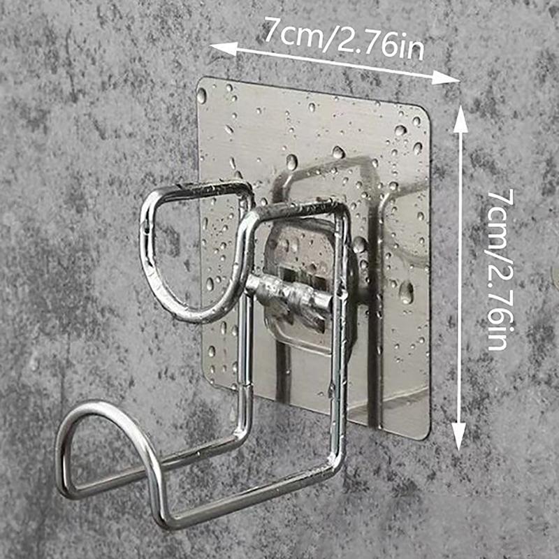 Bezděrové lepicí koupelnové kuchyňské beze stop umyvadlové úložné háčky šetří místo organizér nástěnný háček lepicí úložný regál