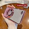 Electroplated Glitter Case For OPPO A1K A5 A7 A8 A9 A11X A12 A15 A17 A32 A36 A38 Magnetic Suction Bracket Soft TPU Back Cover