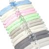 5PCS Shop Jacket Rack Clothes Silk Wrapped Clothes Hanger Sponge Hangers Display Hanger